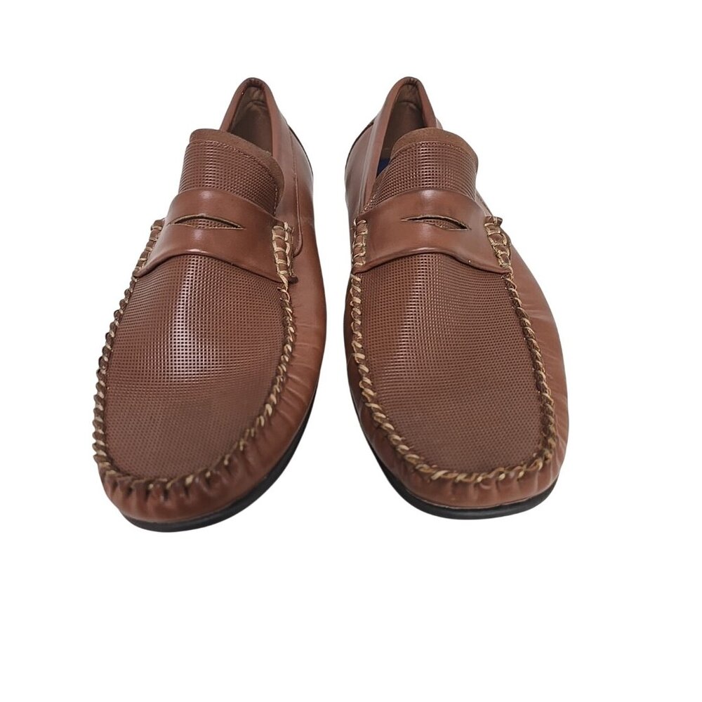 Nunn Bush Men's 84754-221 Casual Slip-On Loafer Cognac Size 10M - Picture 7 of 8